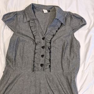 Grey Casual Dress